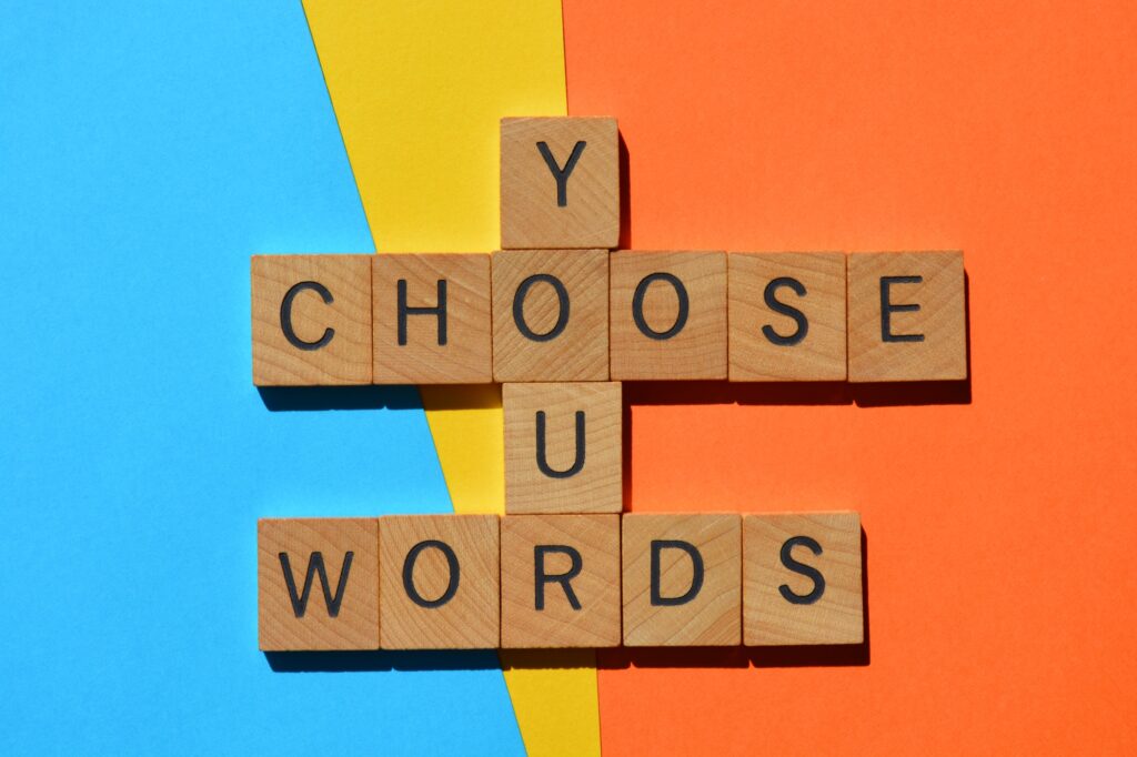 Choose Your Words, phrase as crossword